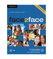 Face2face Pre-ıntermediate Student's Book With Online Workbook