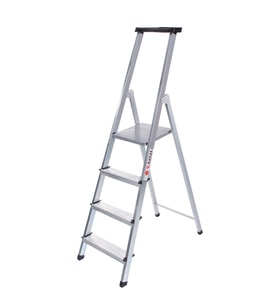 Kanat Alüminyum Eco Katlanabilir Merdiven 3+1 Basamak