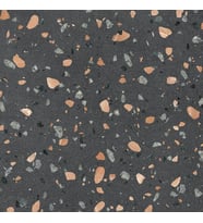 Vitra 60x60 Terrazzo Antrasit Mat Seramik Karo K950795R0001VTE0