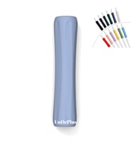 Pencil 1. Nesil / 2. Nesil / Usb-C / Pro Uyumlu Parmak Desteği Silikon Dokunmati (Lila)