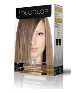 Sea Color Saç Boyası 7/1 Küllü Kumral