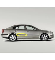 Skoda Octavia 2 A5 2005-2008 Sağ Arka Kapı Koruma Çıtası 1Z0853754C