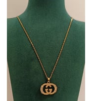 Monalisa Home Lüks Gold Renk Figürlü Gösterişli Kolye
