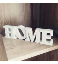 HOME yazısı Masa Üzeri dekor-dekoratif