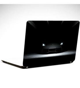 Lamborghini Siyah Laptop Sticker 15.4 inch (37X26CM)