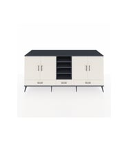 Kronos Konsol 8 Raflı 3 Çekmeceli 4 Kapaklı 220x59x99 Antrasit-Aytaşı/Aytaşı