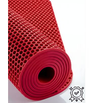 Beylini Petek PVC Paspas Islak Zeminde Kaydırmaz İç Dış Mekan Banyo Duş Lavabo Havuz Kenar Halısı Bal Desen
