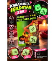 Karanlıkta Parlayan Romantik Aktivite Zarı