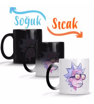 Rick Splat Sihirli Kupa Bardak Porselen