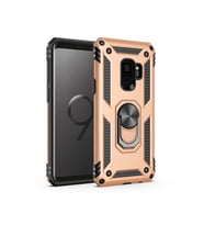 Samsung Galaxy S9 Uyumlu Kılıf Zore Vega Kapak (Gold)