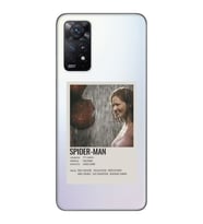 Xiaomi Redmi Note 11 PRO Uyumlu Spider Man Poster Tasarımlı Şeffaf Telefon Kılıfı
