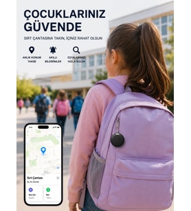 İOS ve Android Destekli AirTag Konum Takip ve Eşya Bulucu