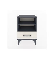 Arges Komodin 2 Raflı Tek Çekmeceli 44x30x64 Antrasit-Aytaşı