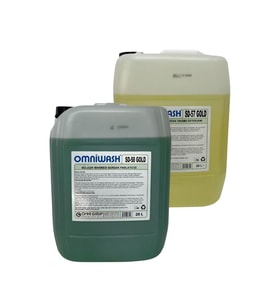Omniwash Gold Endüstriyel Sıvı Bulaşık Yıkama Deterjanı ve Parlatıcısı 2x20 lt