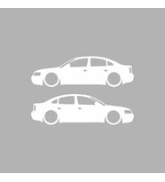 Basık Passat Sticker Beyaz 16x5 CM