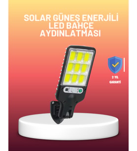 Sensörlü Bahçe ve Duvar Lambası Zahmetsiz Çözüm