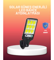 Sensörlü Bahçe ve Duvar Lambası Zahmetsiz Çözüm