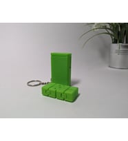 Anahtarlık Kılıflı Mini Fidget Sonsuzluk Küpü 1 Adet