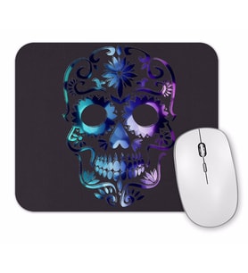 Caveira Colors  3 Mouse Pad