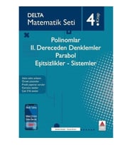 Matematik Seti 4.Kitap - Polinomlar-2. Dereceden Denklemler - Parabol - Eşitsizlikler - Sistemler