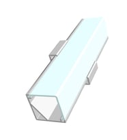 Arge LED Mutfak Dolabı ve Tezgah Altı Köşe Difüzörlü Köşe Bar LED 24V 3000K