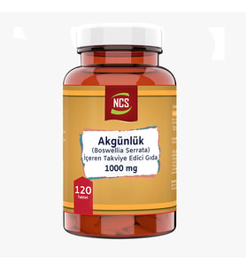 Boswellia Serrata Akgünlük 1000 Mg 120 Tablet