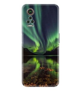 General Mobile GM 21 Pro GM 22 Pro Plus Kılıf Desemli Silikon Kuzey Işıkları 1327