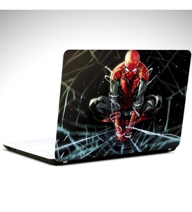 Spiderman Ağlar Laptop Sticker 17 inch (39X27CM)