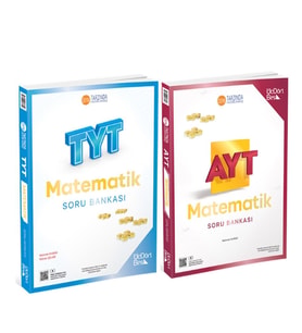Üç Dört Beş TYT Matematik ve AYT Matematik Soru Bankası 2 Kitap Set