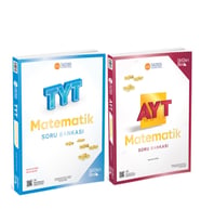Üç Dört Beş TYT Matematik ve AYT Matematik Soru Bankası 2 Kitap Set