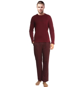 DoReMi Erkek Pijama Takımı (Bordo)