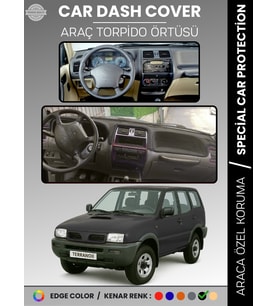 NISSAN TERRANO 2 R20 (1993-2006) Torpido Örtüsü Panel Koruma Tam Uyum UV Koruma Kaymaz Kolay Montaj