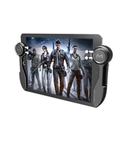 Memo AKPAD6K iPad Tablet Için 6 Parmak Tetik Pubg Mobile Joystick - Siyah