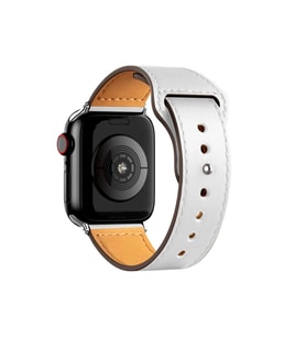 Mey İthalat® Watch 42Mm Kr415 Luaz Deri Kordon - Beyaz