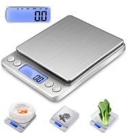 MOBGİFT Dijital Hassas Terazi 2000 gr./0.1 gr. Tartı