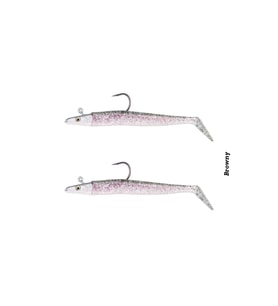 Fujin Zand Eel 11Cm 7Gr-14Gr Double Body+Head Silikon Balik Browny