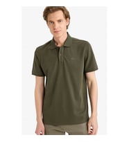 Defacto Basic Haki Erkek Polo Yaka T-shirt F9769AX/KH244