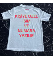Türkiye Euro yeni sezon yakalı kişiye özel isim ve numara yetişkin Forması