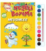 Neşeli Boyama - Mevsimler