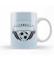 Argentina Shield World Football Championship Kupa Bardak Porselen