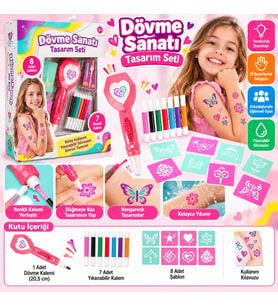 Dövme Sanatı Tasarım Seti