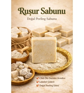 Herbliss Doğal Ruşur Sabunu Peeling Etkili