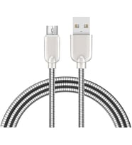 SC12 METAL Micro 2A Çıkışlı Data ve Şarj Kablosu