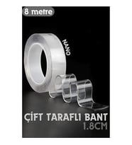 8 Metre Çift Taraflı Yapıştırıcı Bant Çivisiz Montaj