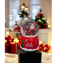 Müzikli Merry Christmas Kar Küresi