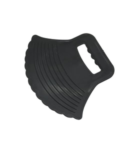 MANGAL YELPAZESİ  SİYAH PLASTİK   23X29CM
