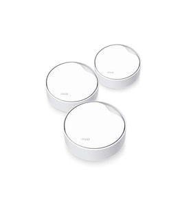 TP-LINK Deco X50-PoE Wıfı6 AX3000 Mesh Router 3lü Set
