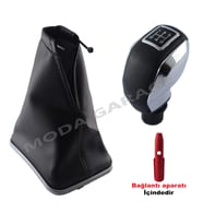 Fiat Linea Krom Çerçeve Vites Körüğü Ve Krom Spor Vites Topuzu M11000
