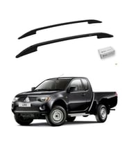 Turtle Mitsubishi L200 (Mk4) 2006-2014 Tavan Çıtası Crown Siyah