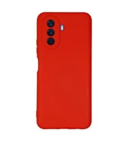 Huawei Nova Y70 Kılıf Nano İçi Kadife Silikon - Kırmızı